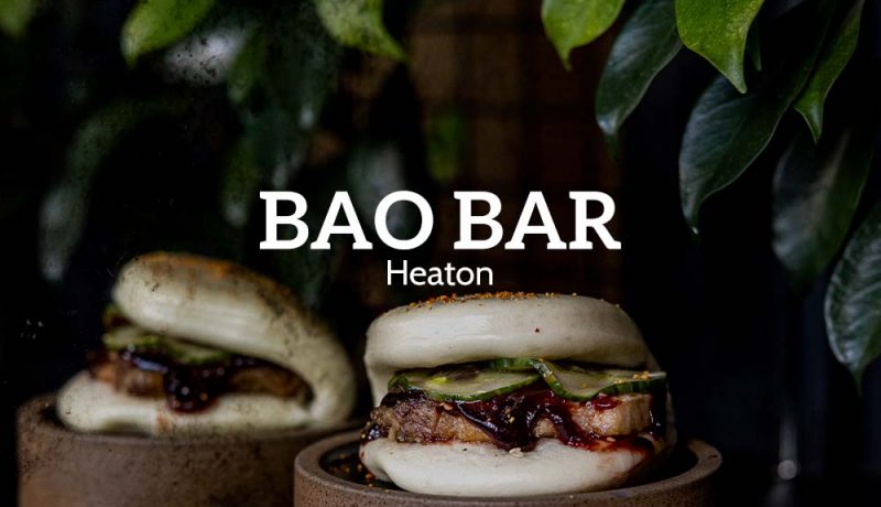 Asian-style Bao's at Heaton restaurant