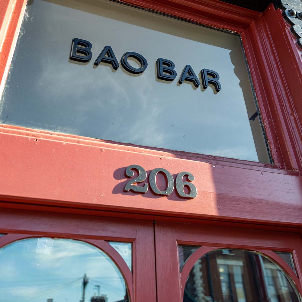 Bao Bar Chillingham Road Heaton Entrance