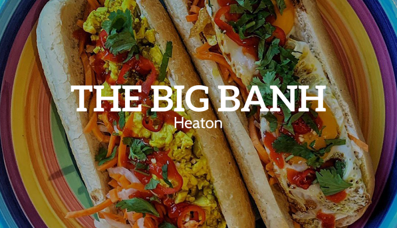 Two breakfast banh's from Heaton based The Big Banh