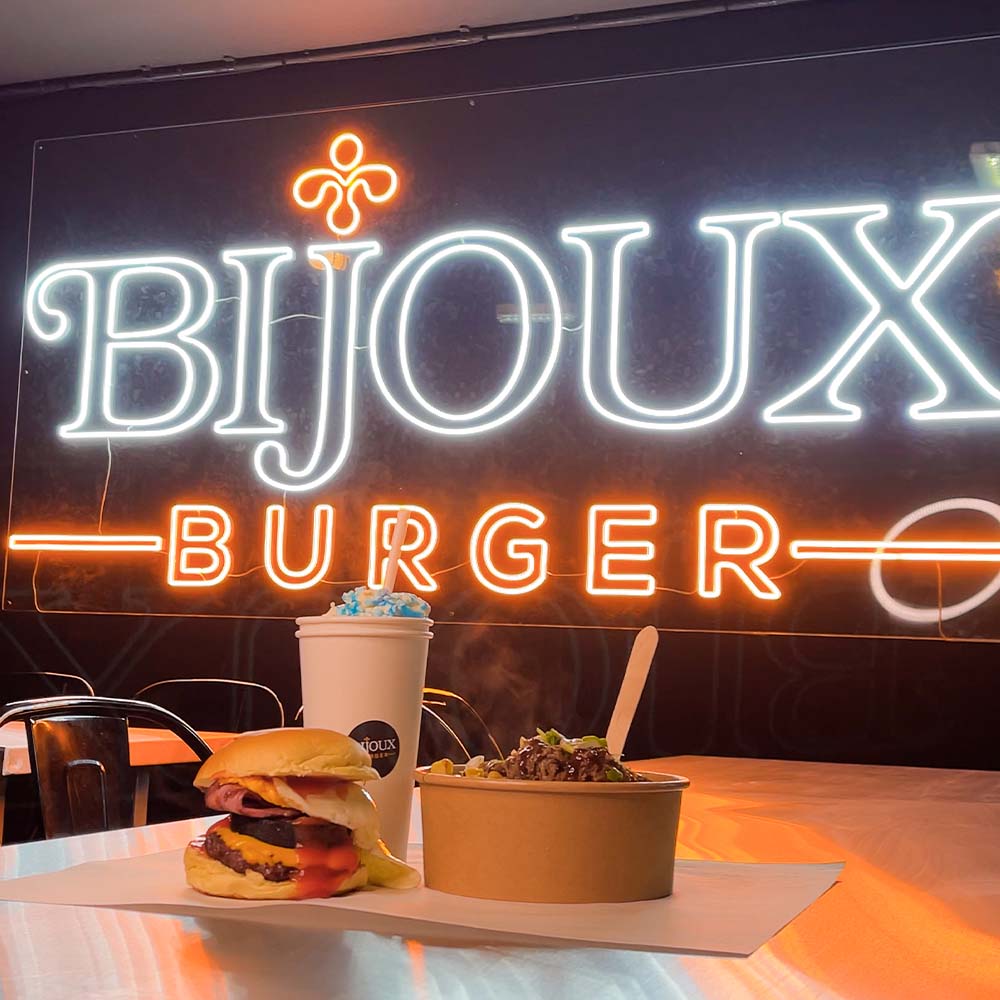 Interior of Bijoux Burger Newcastle