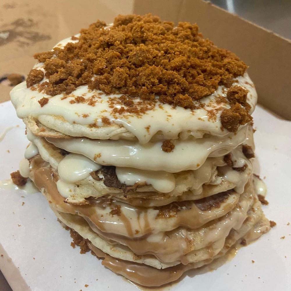 Pancake stacks from Cloud Nine Desserts